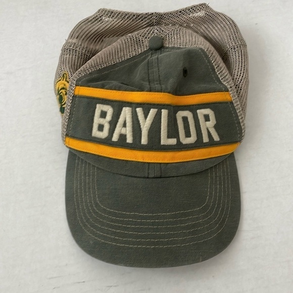 Baylor University Strapback Soft Mesh Embroidered Hat - Picture 1 of 5